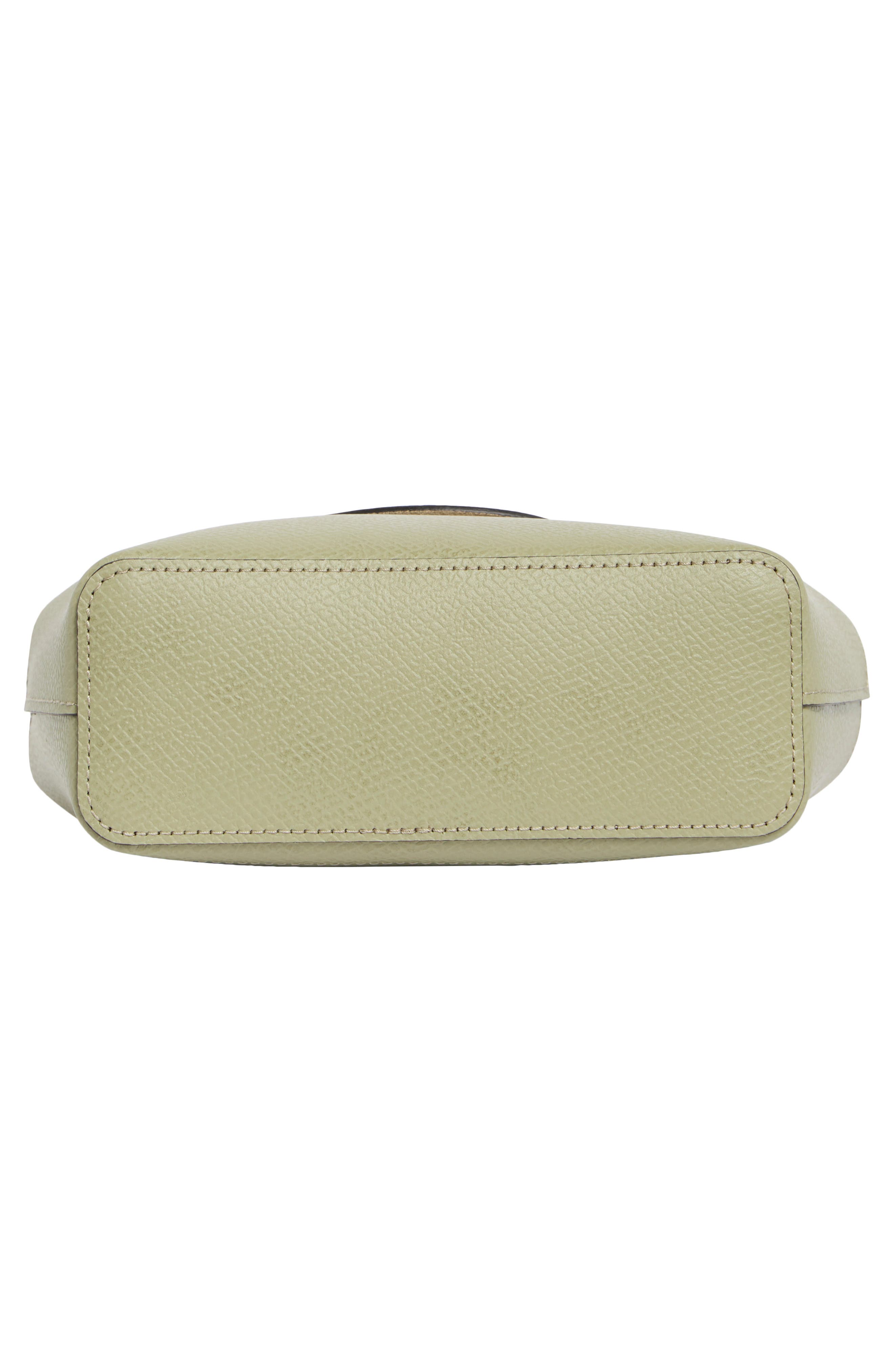 Longchamp Extra Small Épure Tote Bag, Alternate, color, Almond Green