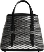 Alaïa Mina 20 Studded Suede Tote