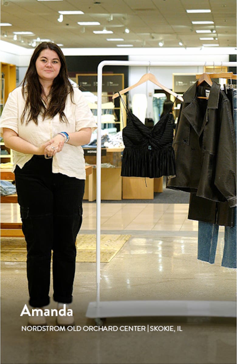 Twist Front Plissé Camisole, sales video thumbnail