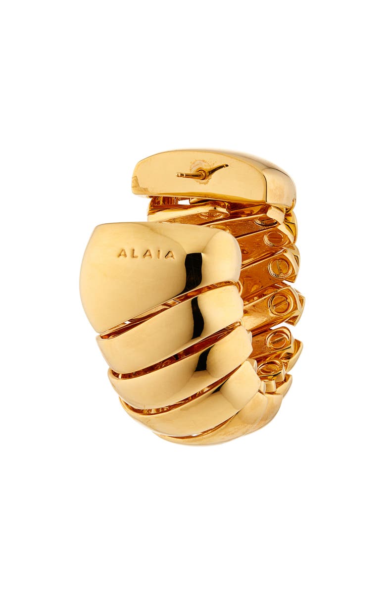 Alaïa Motion Transformable Earrings, Alternate, color, Or