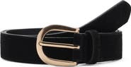 MANGO Katrina Suede Belt