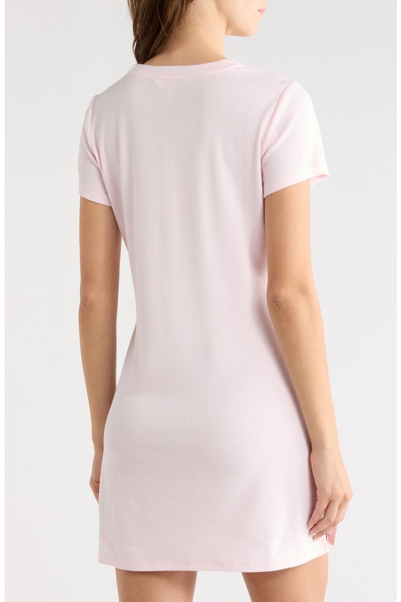 Blissful Pointelle Sleep Dress, Alternate, color, PINK