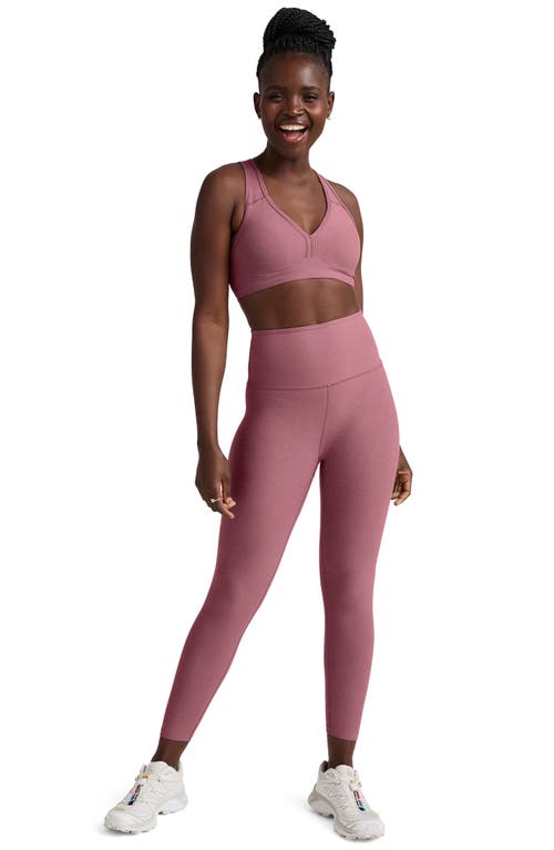 Beyond Yoga Lift Your Spirits Sports Bra In Pink