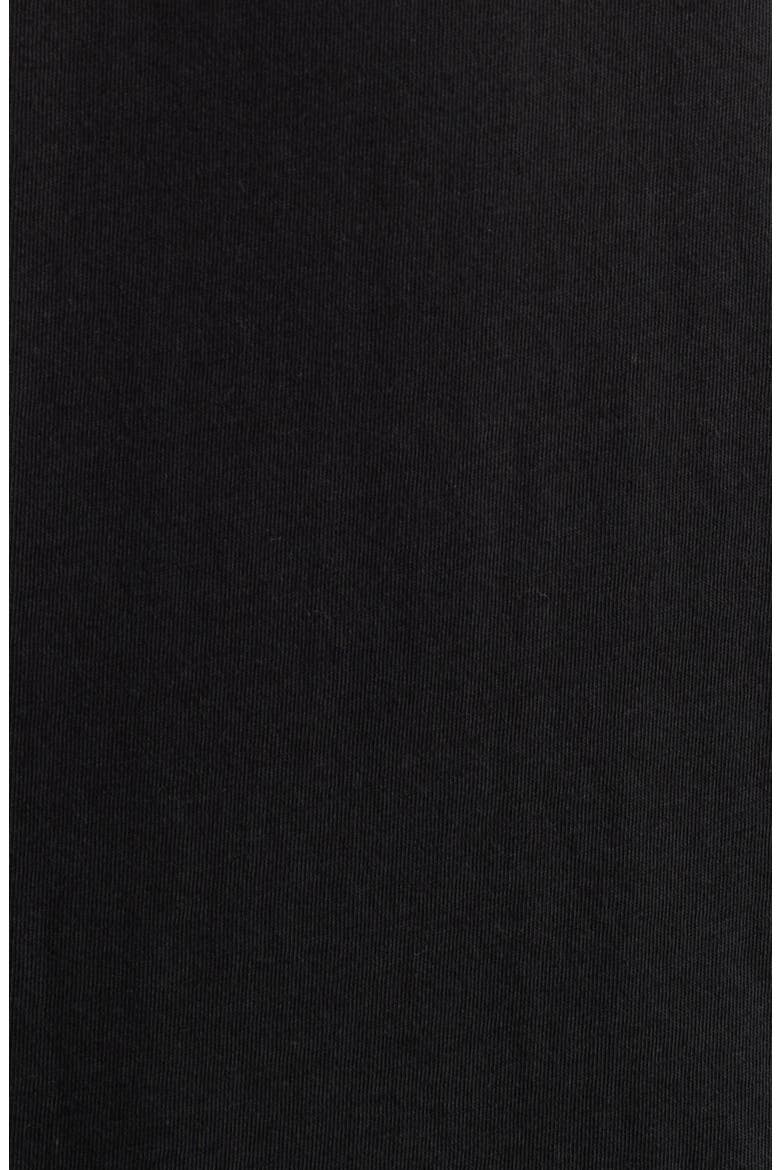 V-Neck Cotton T-Shirt, Alternate, color, BLACK