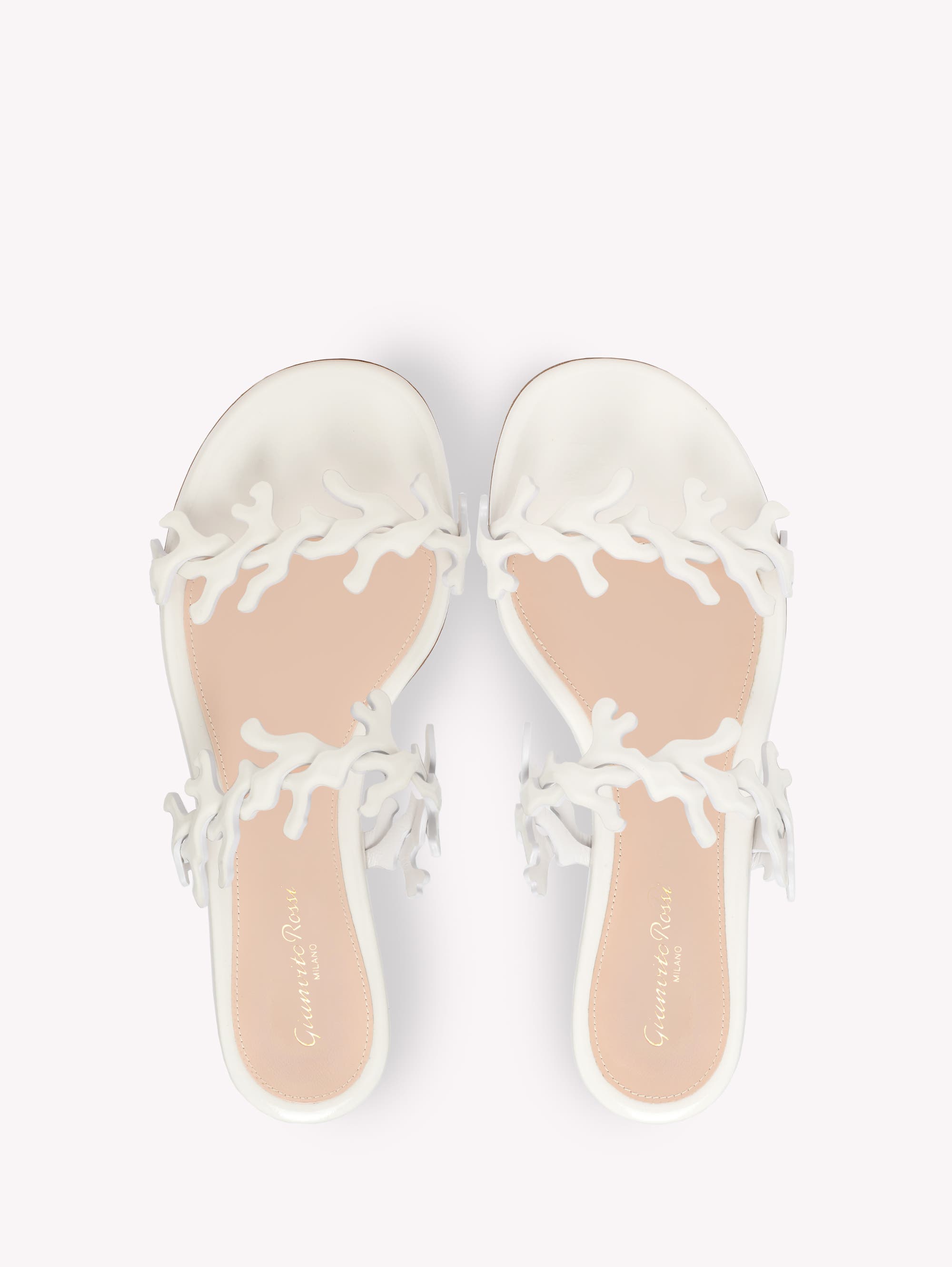 Gianvito Rossi Ocean Mule, Alternate, color, White Nappa