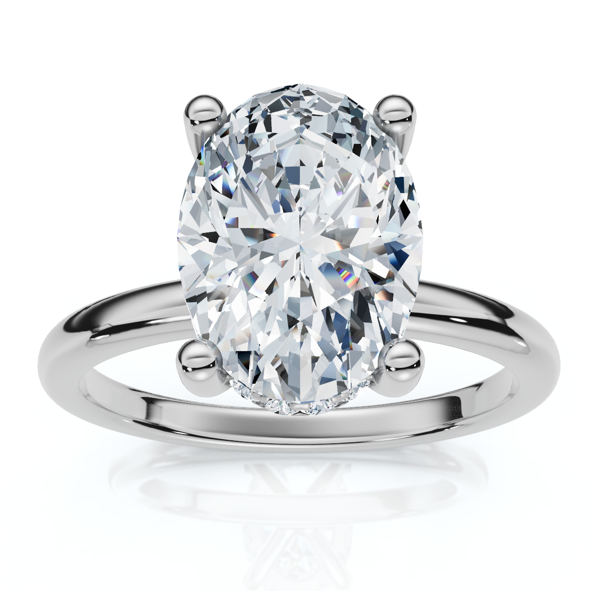 14k White Gold