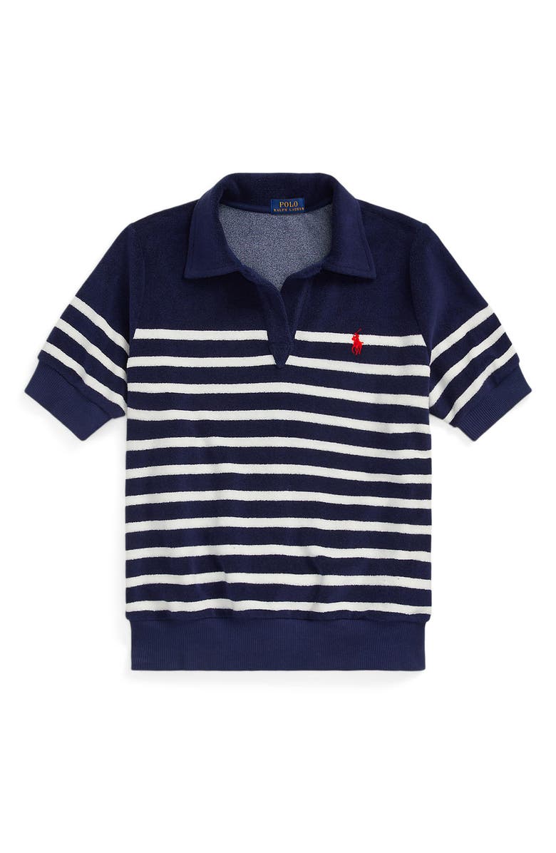 Polo Ralph Lauren Stripe Terry Polo, Alternate, color,