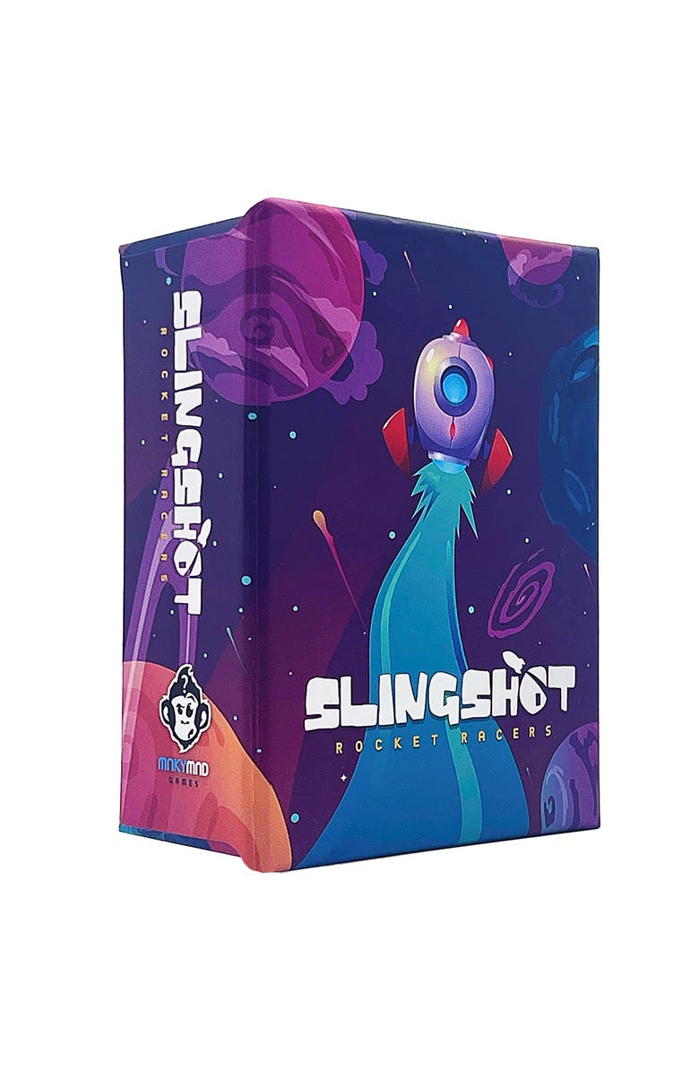 Mnkymnd Games Slingshot Dice Rolling Board Game, Main, color,