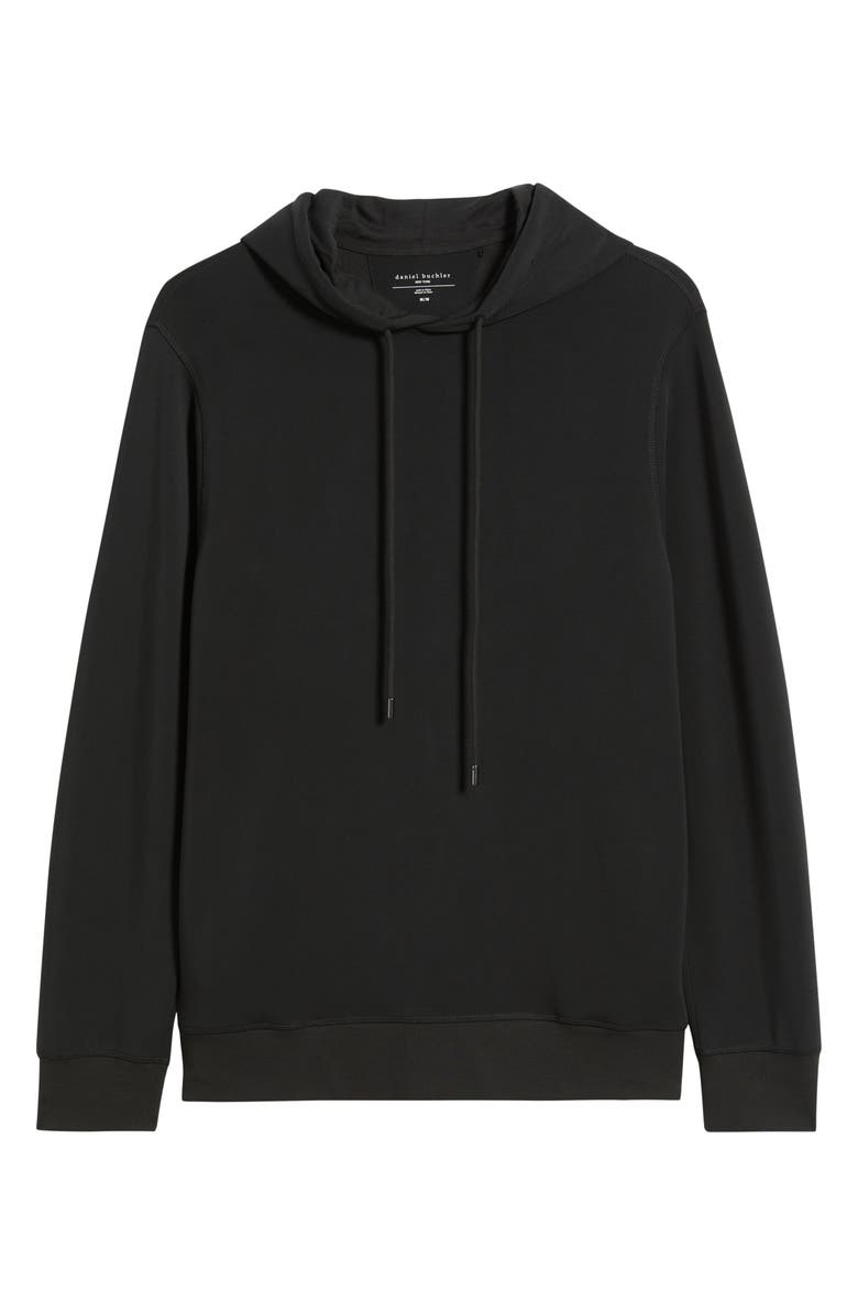 Daniel Buchler Supersoft Hoodie, Alternate, color, Black