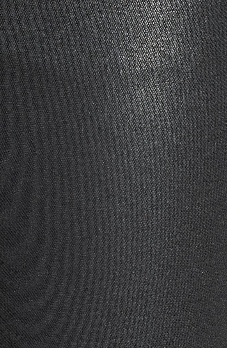 The Kooples Faux Leather Skinny Jeans, Alternate, color, 