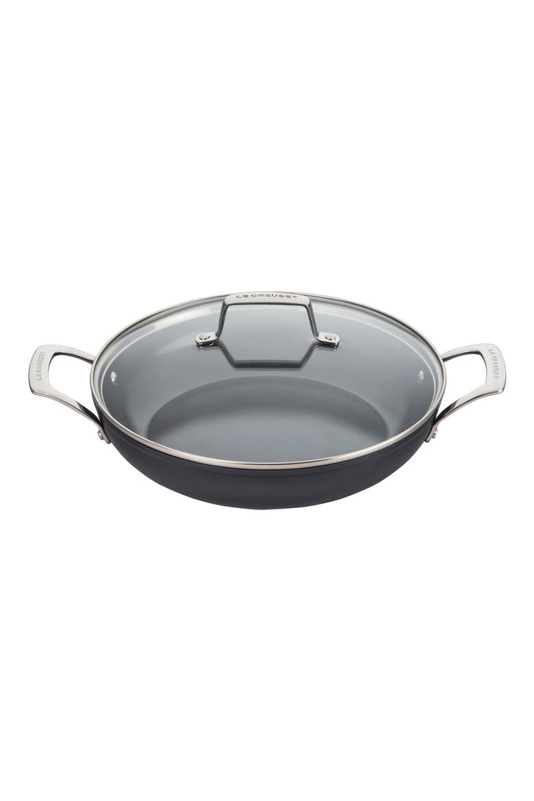Nonstick Ceramic 3.5-Quart Shallow Braiser, Main, color, CERAMIC