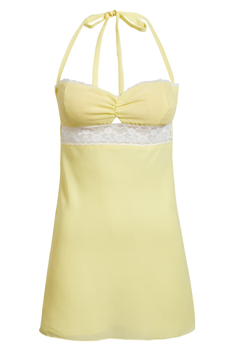 Scarlet Minidress, Alternate, color, YELLOW