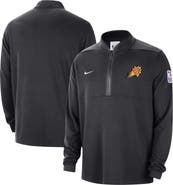 Nike Men's Nike Black Phoenix Suns Authentic Performance Half-Zip Jacket