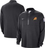 Nike Men's Nike Black Phoenix Suns Authentic Performance Half-Zip Jacket