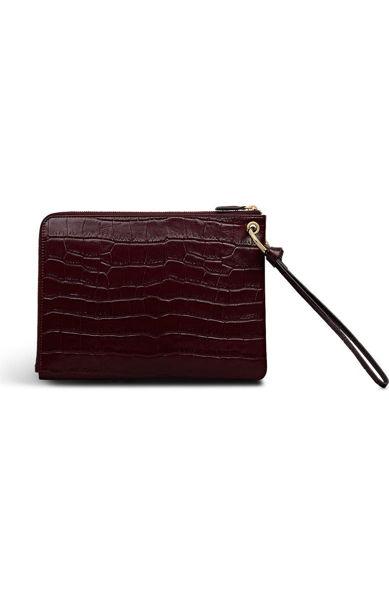 Radley Elms Crescent Medium Multi-Compartment Pouch, Alternate, color, Dark Cherry