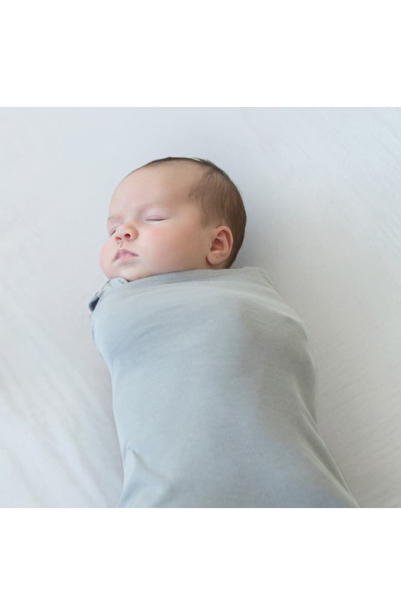 HALO Sleepsack Swaddle 100% Organic Cotton 1.5 TOG Newborn 1-Piece Gift Set with Box, Alternate, color, Cloud