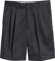Berle Microfiber Pleated Shorts