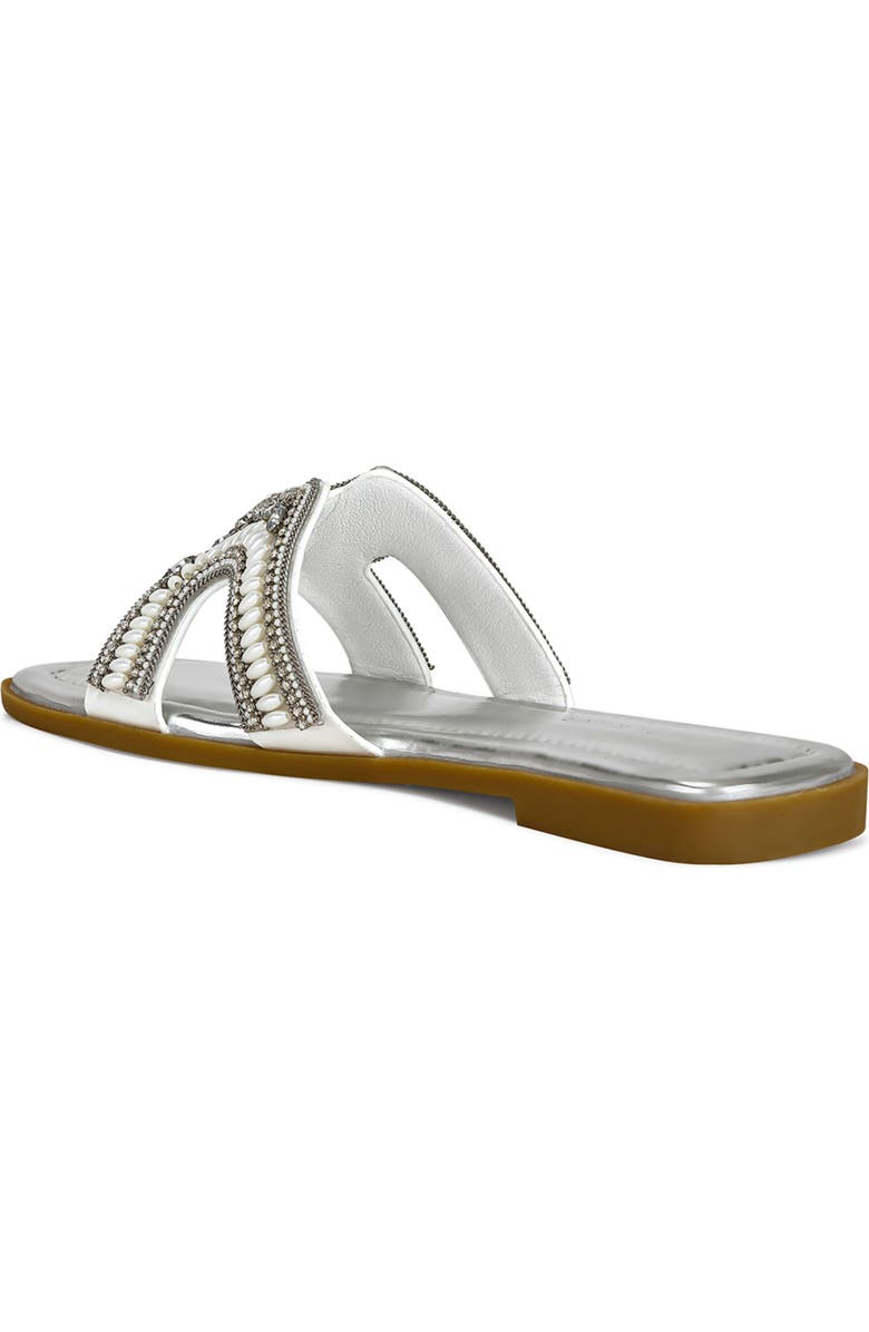 AZALEA WANG Madiha Embellished Slide Sandal, Alternate, color,