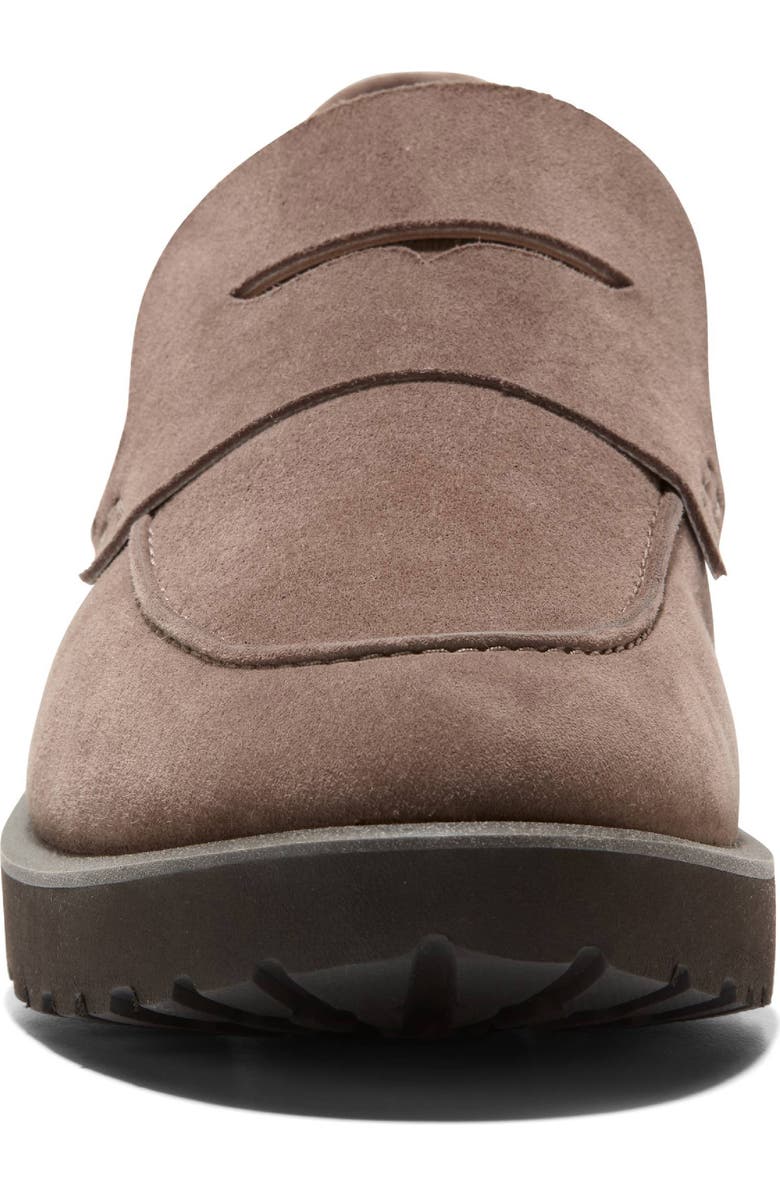 Cole Haan Geneva Platform Penny Loafer, Alternate, color, Lava Suede