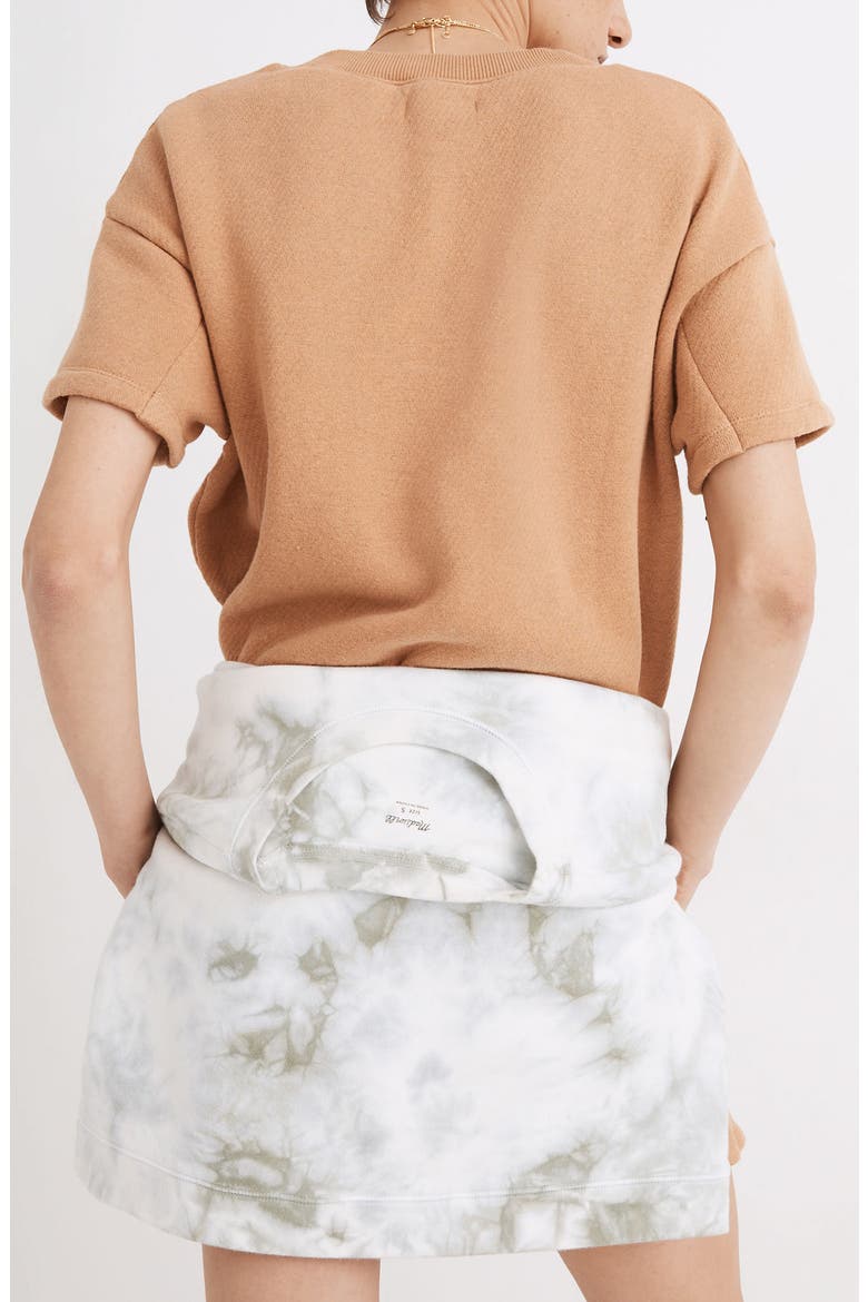 MWL Airyterry V-Neck Sweatshirt T-Shirt, Alternate, color, EARTHEN CLAY