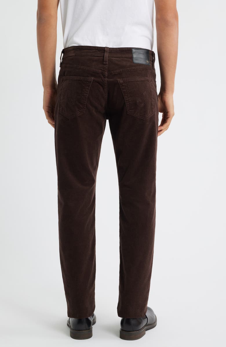 AG Everett Straight Leg Corduroy Pants, Alternate, color, Raw Umber