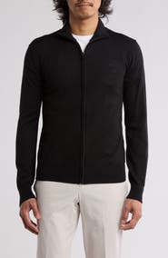BOSS Amac Stand Collar Zip-Up Jacket