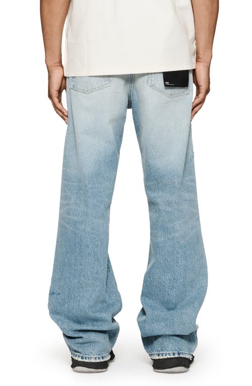 PURPLE BRAND PURPLE BRAND VINTAGE INDIGO CRYSTAL EMBELLISHED WIDE LEG JEANS