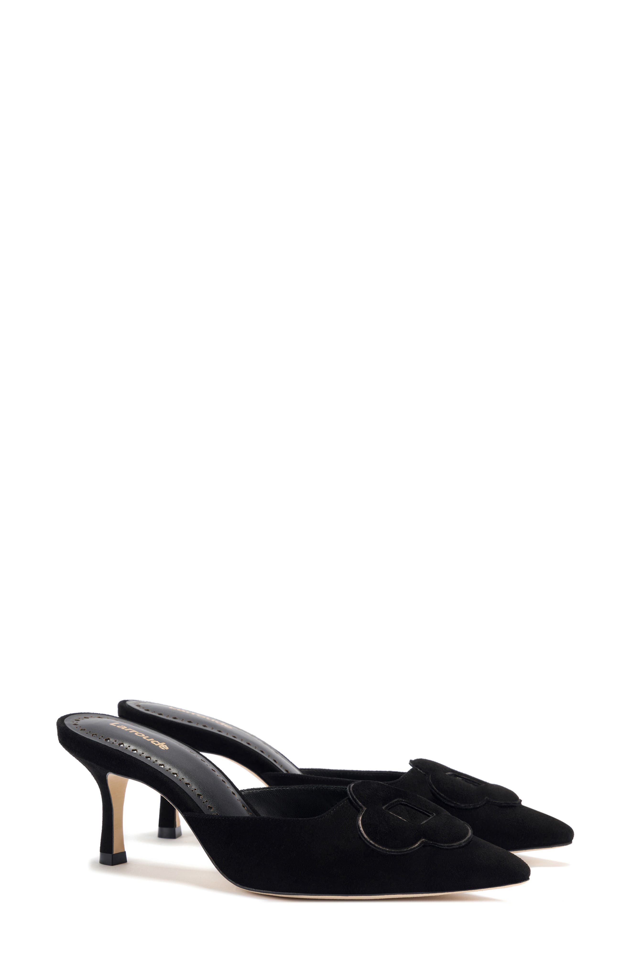 Larroudé Flora Pointed Toe Mule, Main, color, 