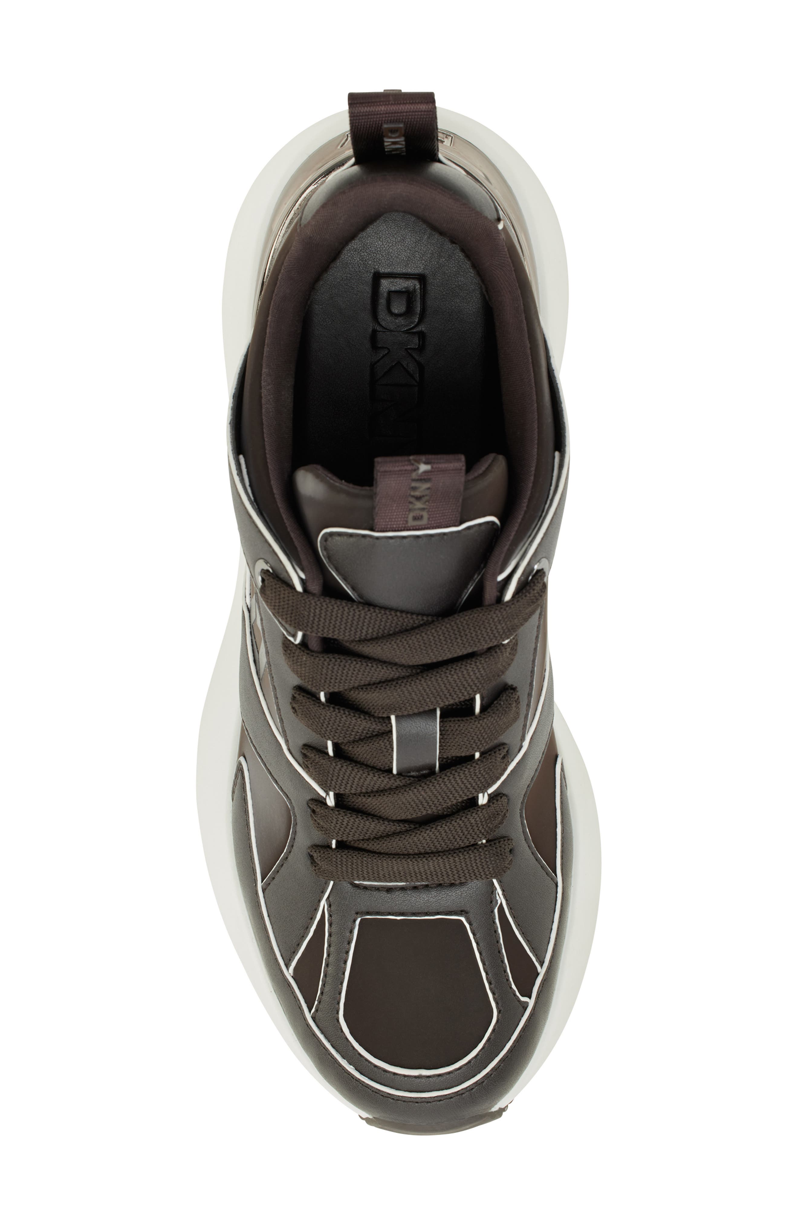 DKNY Zofi Sneaker, Alternate, color, Brown