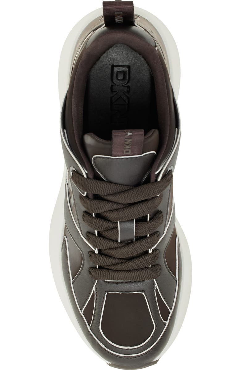 DKNY Zofi Sneaker, Alternate, color, Brown