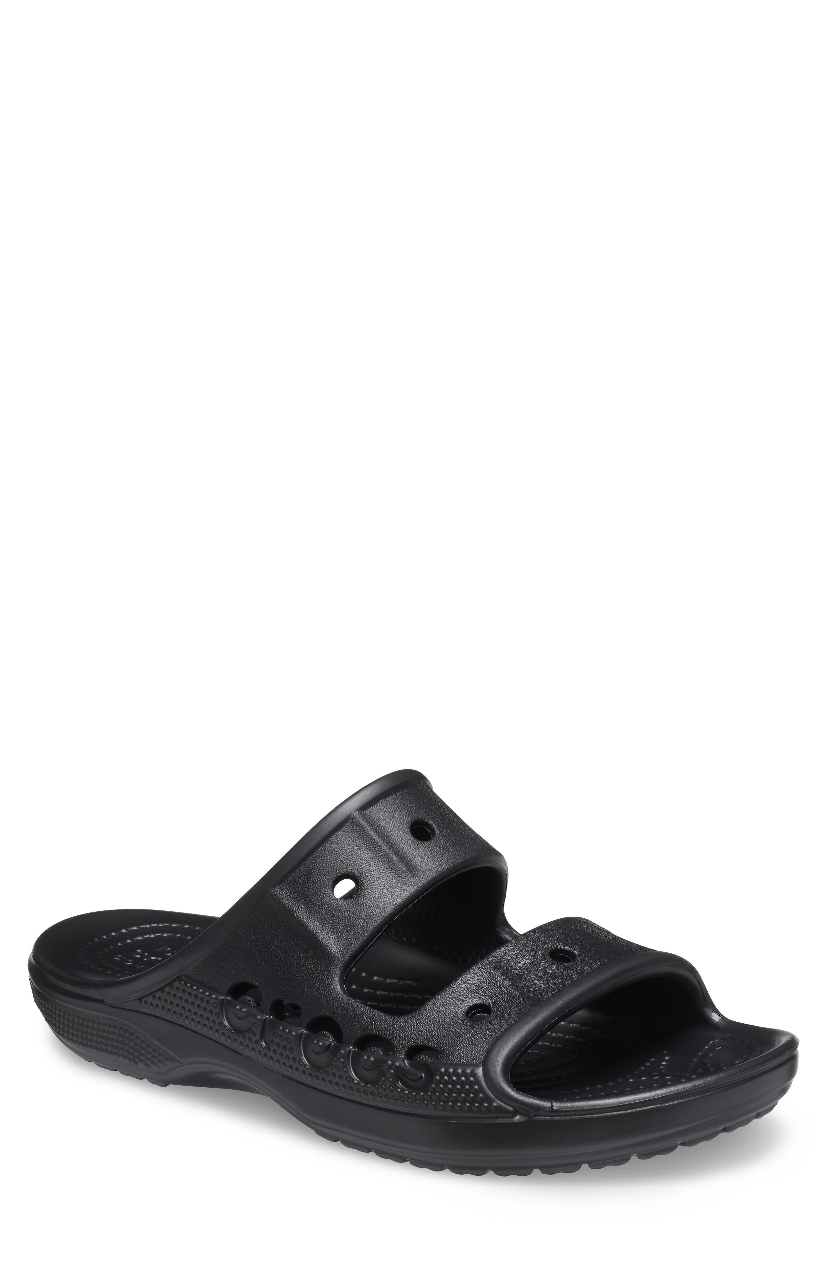 CROCS Gender Inclusive Baya II Slide Sandal, Main, color, Black