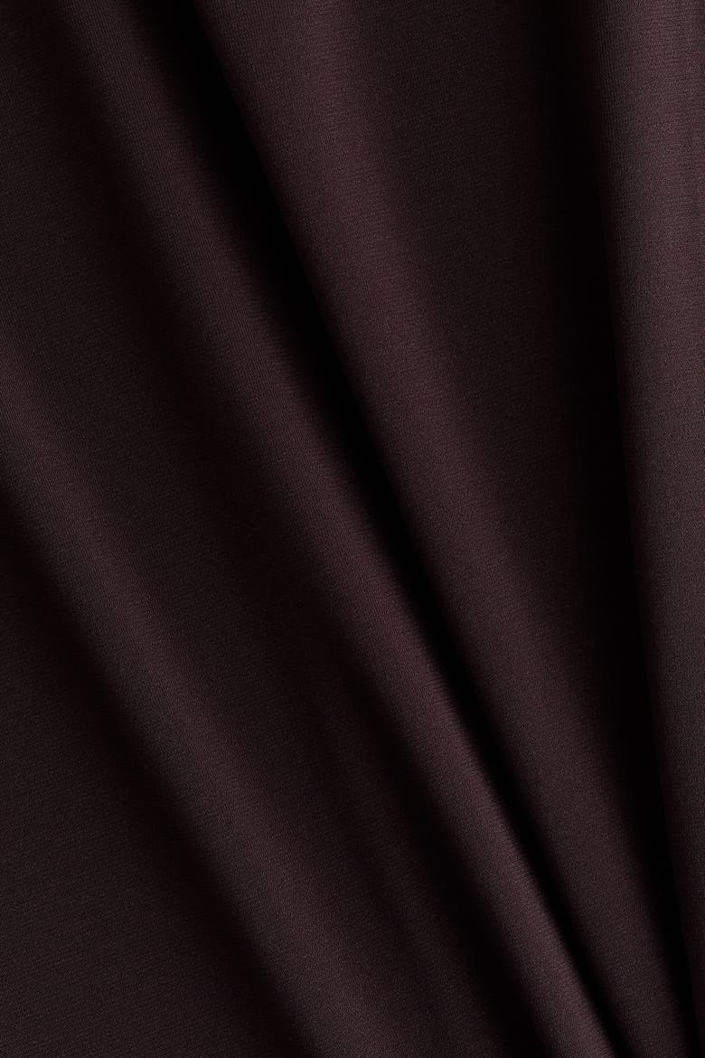 Bandeau Maxi Dress, Alternate, color, Dark brown