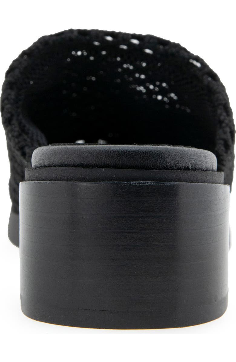 Aerosoles Denise Platform Sandal, Alternate, color, Black Stretch