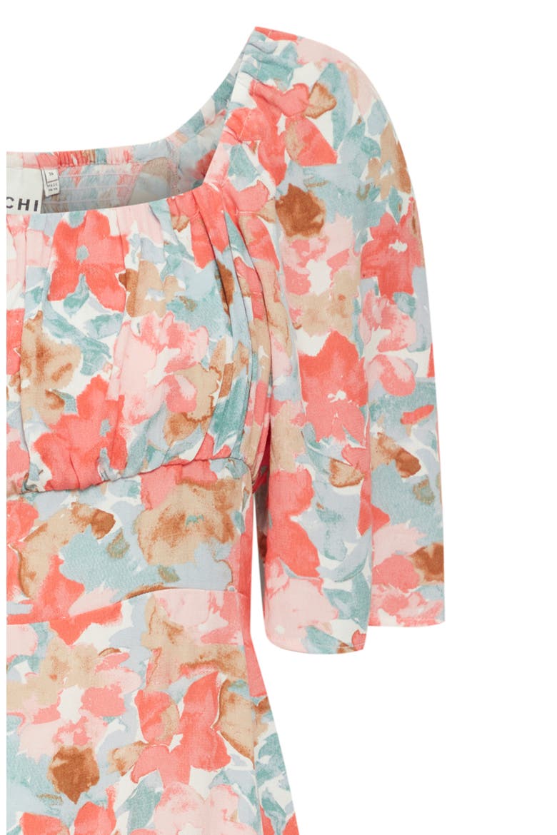Floral Print Dress, Alternate, color, MULTI FLOWER