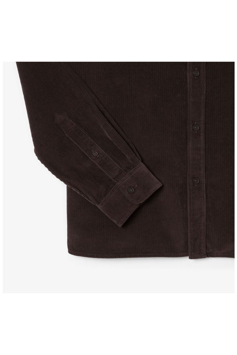 Regular Fit Corduroy Button-Up Shirt, Alternate, color, PORT