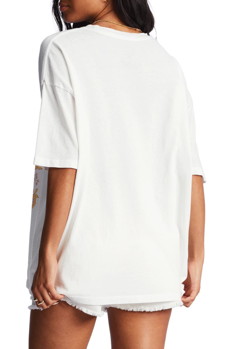 Billabong Sunshine Dreams Oversize Graphic Tee, Alternate, color,