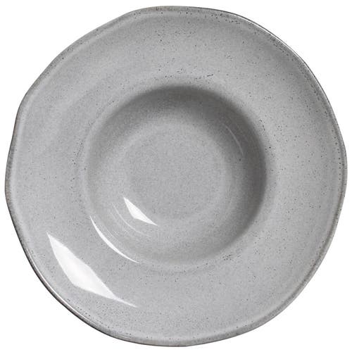 Porto Brasil Deep Rim Plate Set Of 4 In Gray