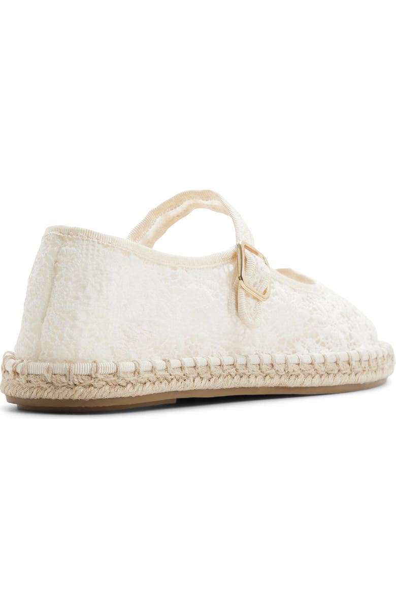 ALDO Alissie Mesh Ballet Flat, Alternate, color, White/ Bone