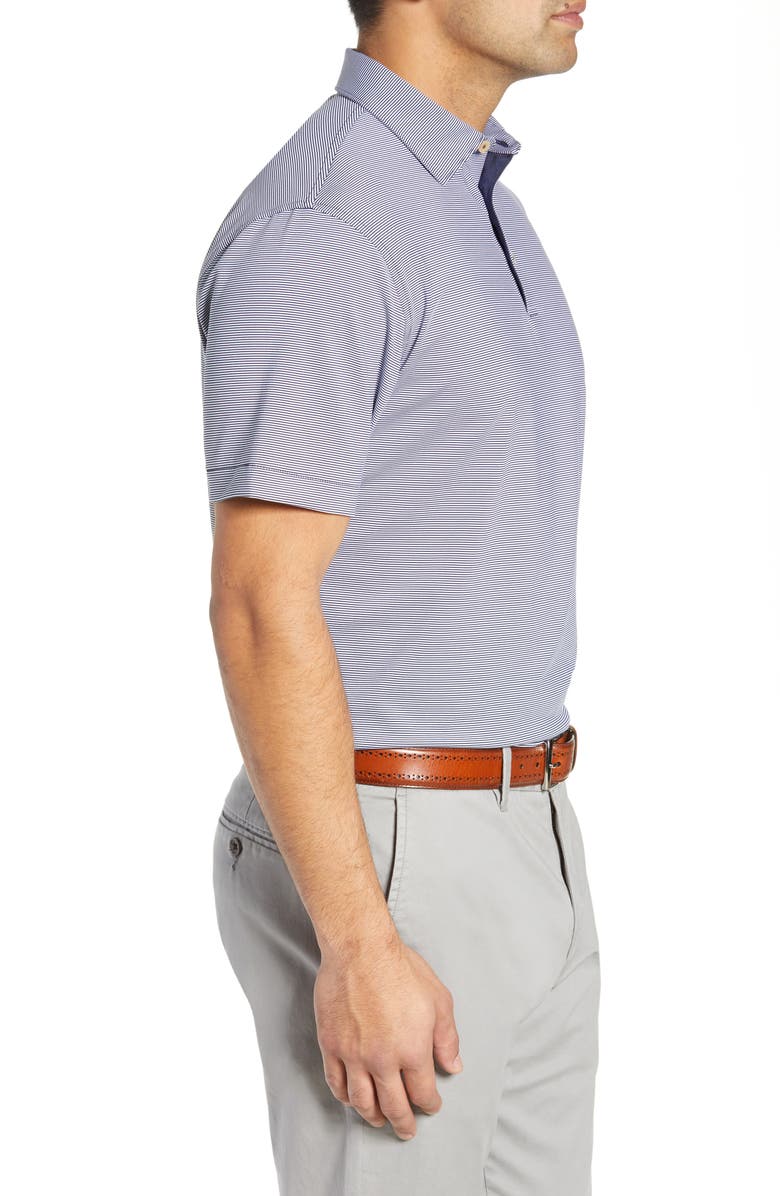 Jubilee Stripe Performance Golf Polo