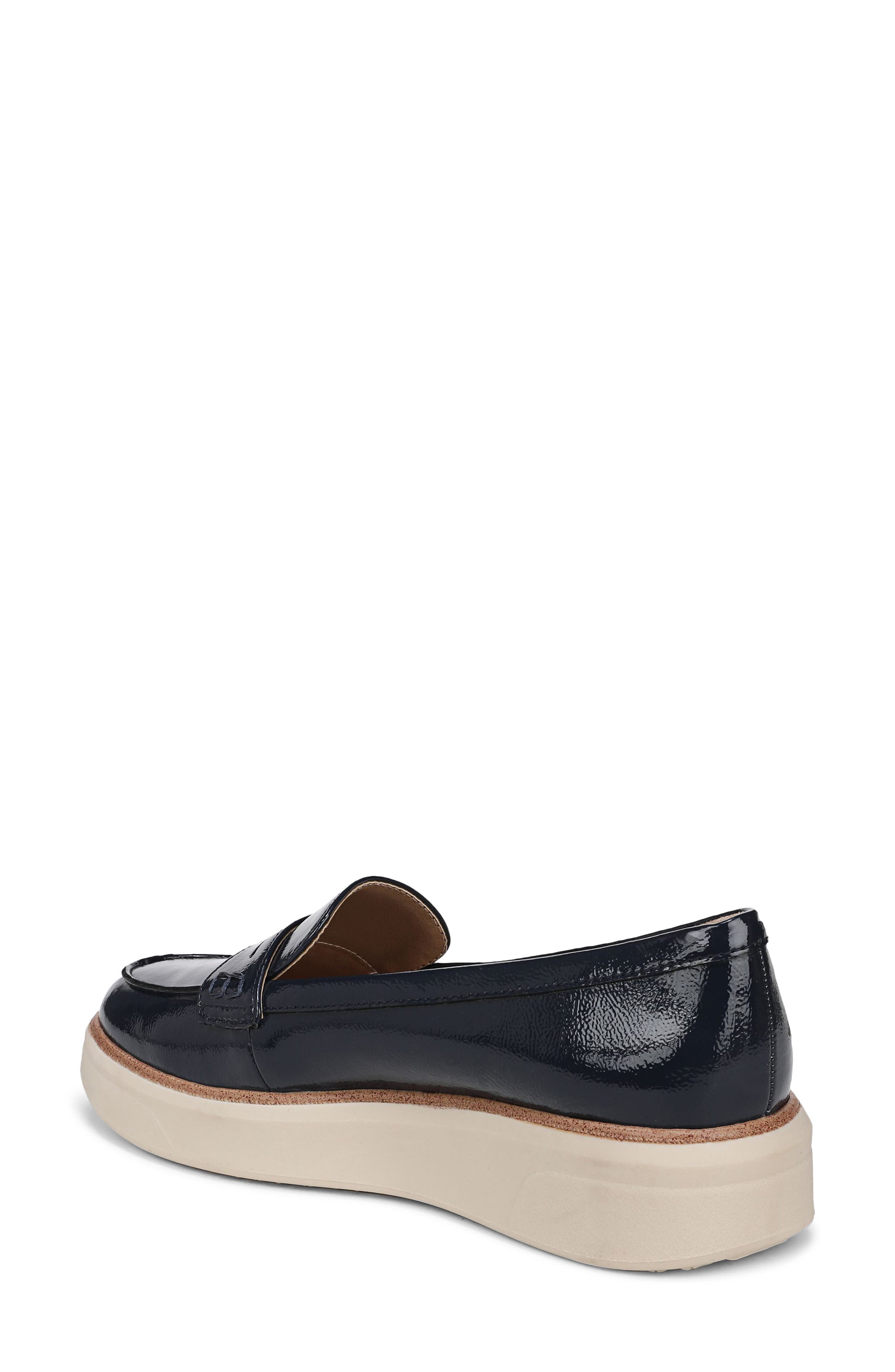 LifeStride Chelsea Platform Penny Loafer, Alternate, color, Luxury Navy