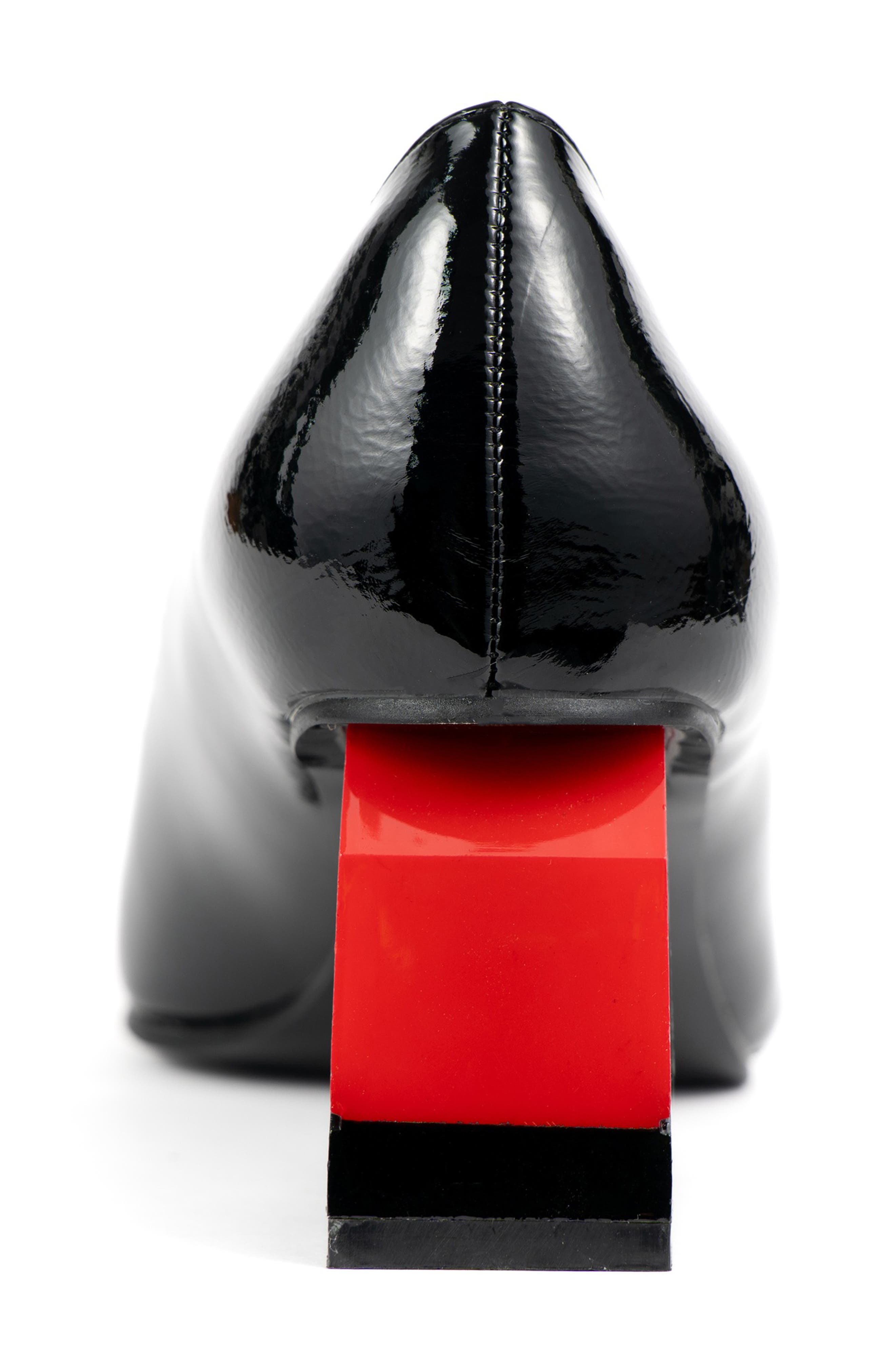 NINETY UNION Sandy Caged Vamp Sandal, Alternate, color, Black-Red Multi