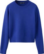 MANGO Fine Knit Crewneck Sweater