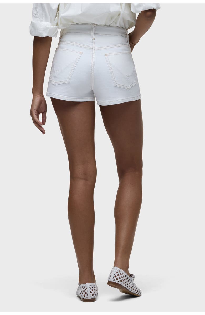 Hudson Jeans Harlow Accent Hardware Short, Alternate, color, White