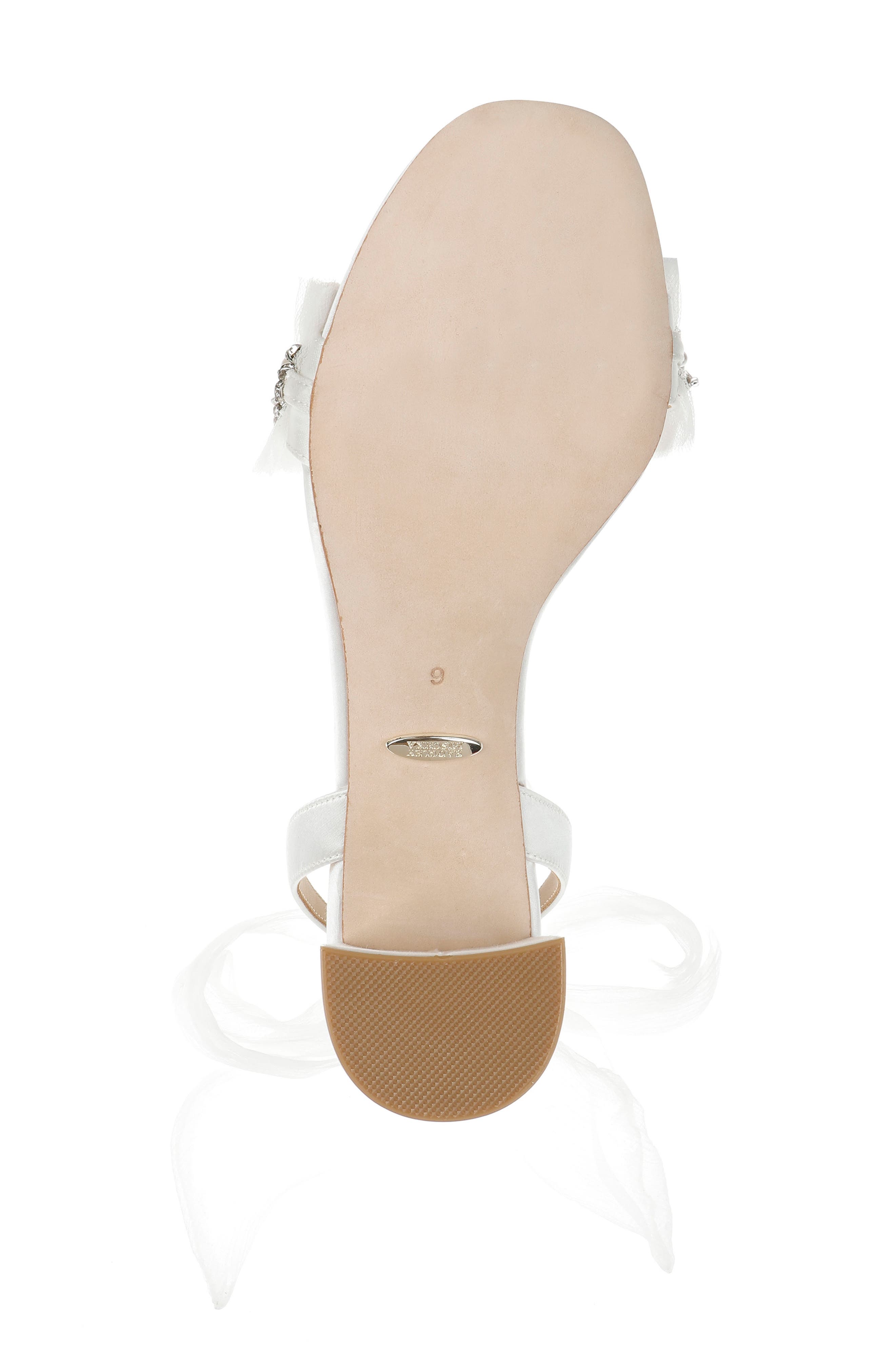 Badgley Mischka Collection Tana Ankle Tie Sandal, Alternate, color, 