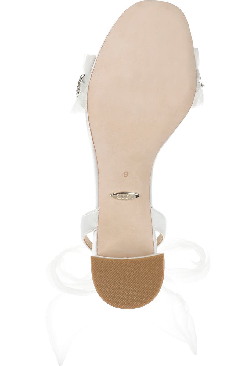 Badgley Mischka Collection Tana Ankle Tie Sandal, Alternate, color,