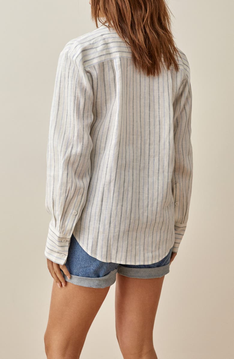 Reformation Preston Button-Up Blouse, Alternate, color,