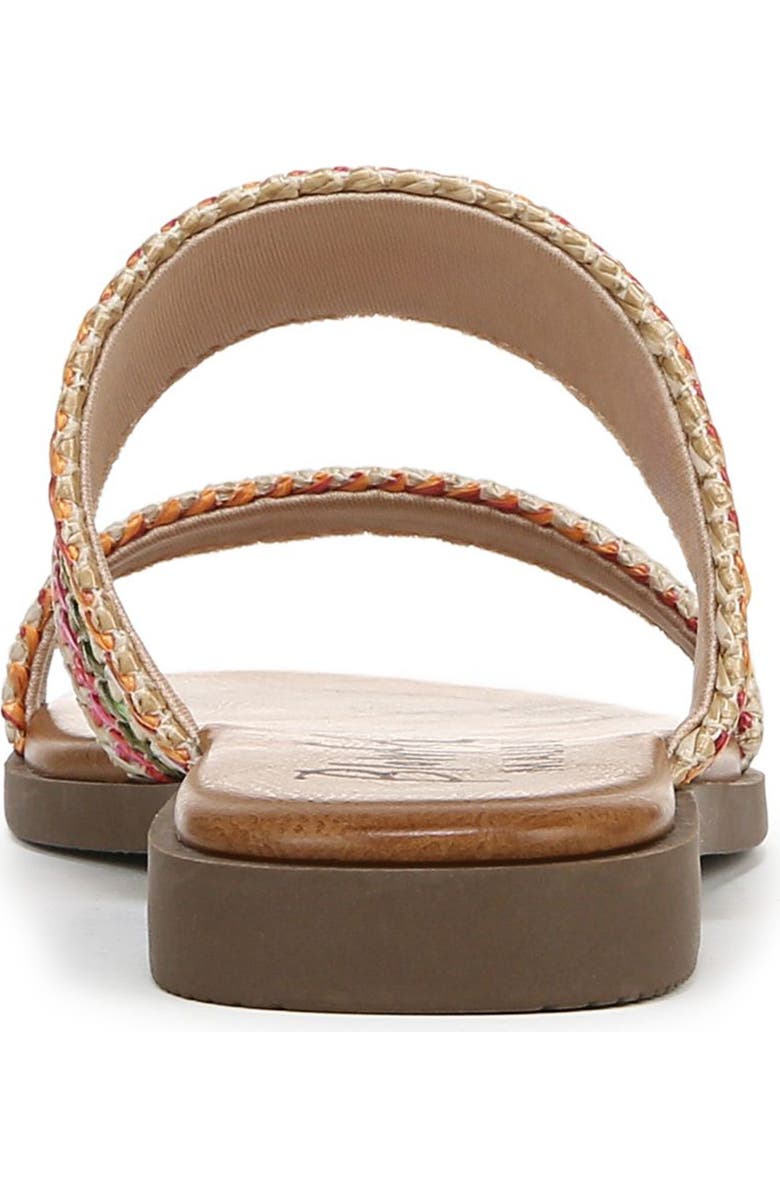 Blowfish Malibu Curtis 2 Woven Slide Sandal, Alternate, color, Multi Faux Raffia