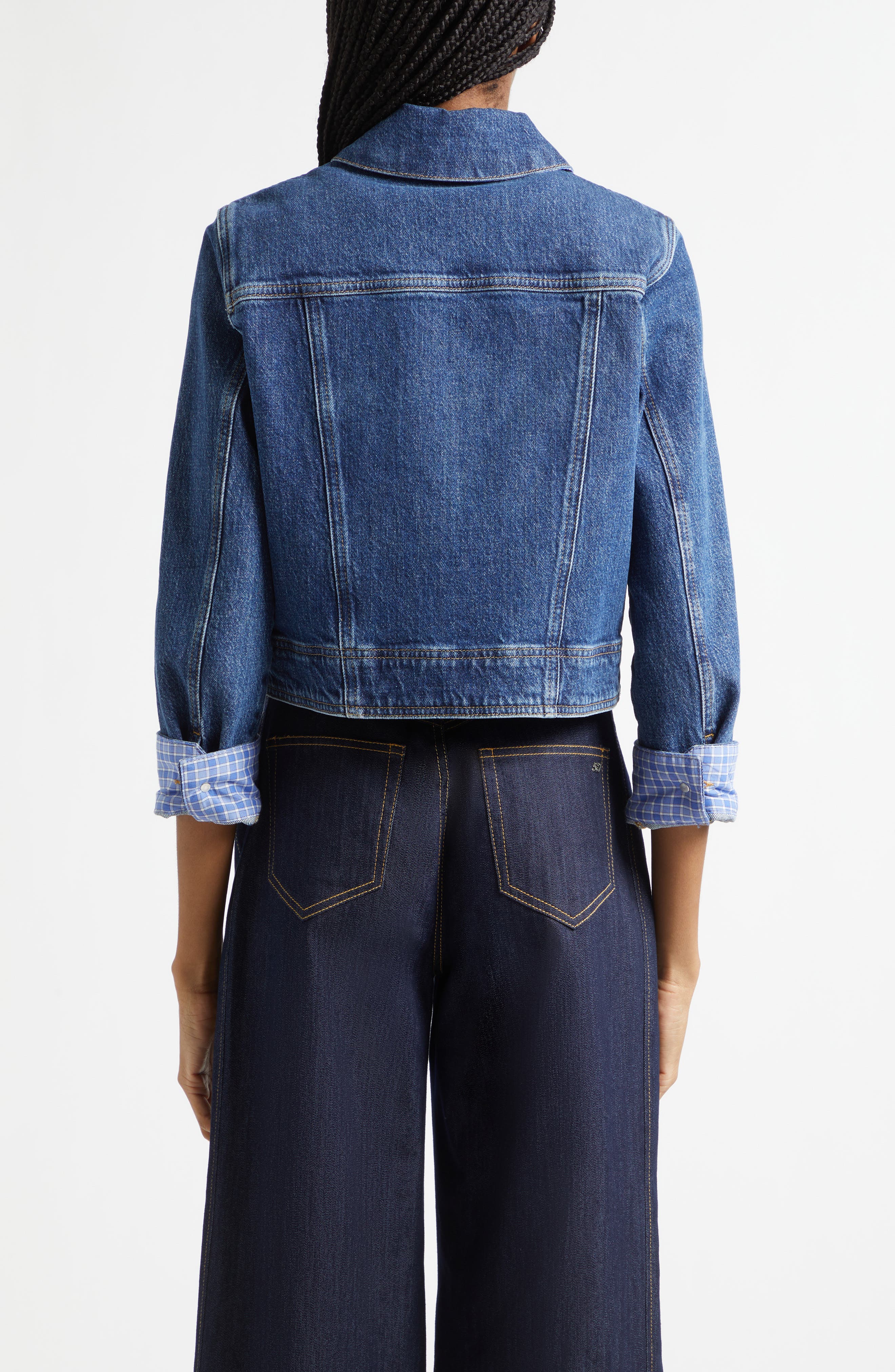 Lexie Crop Denim Jacket - image 2