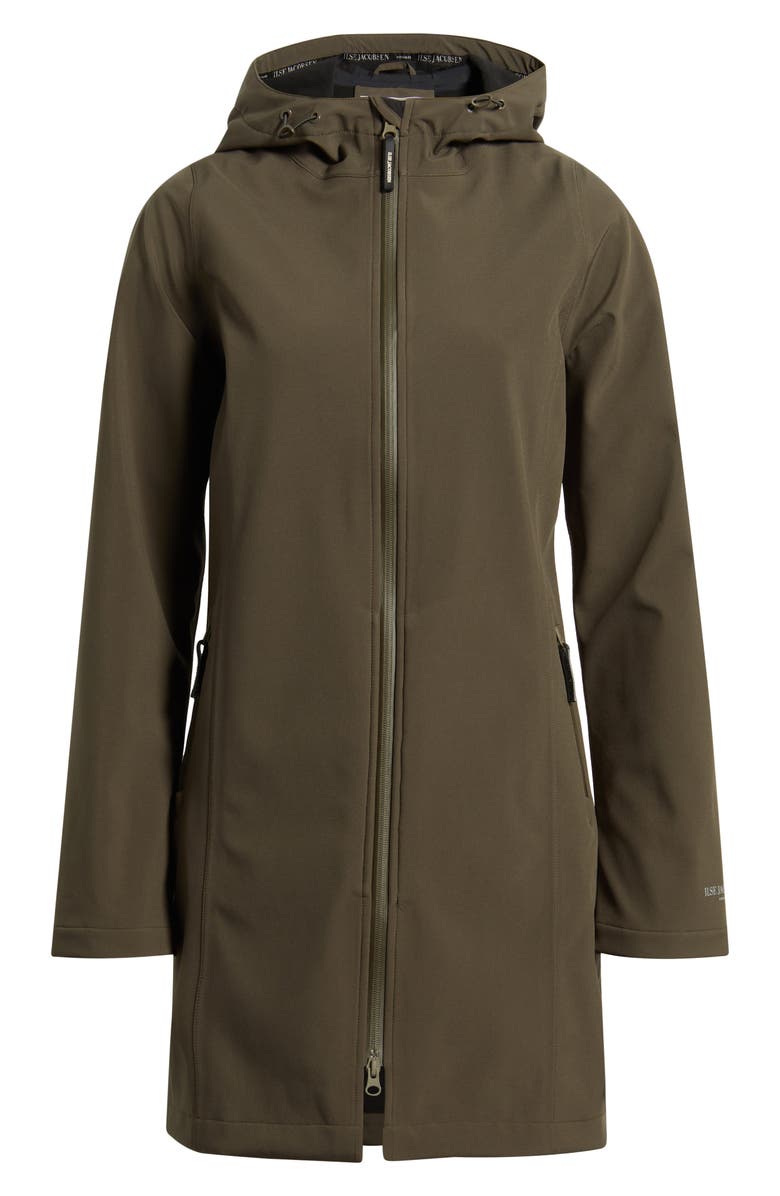 Ilse Jacobsen Daybreak Water Repellent Coat, Alternate, color, Wren