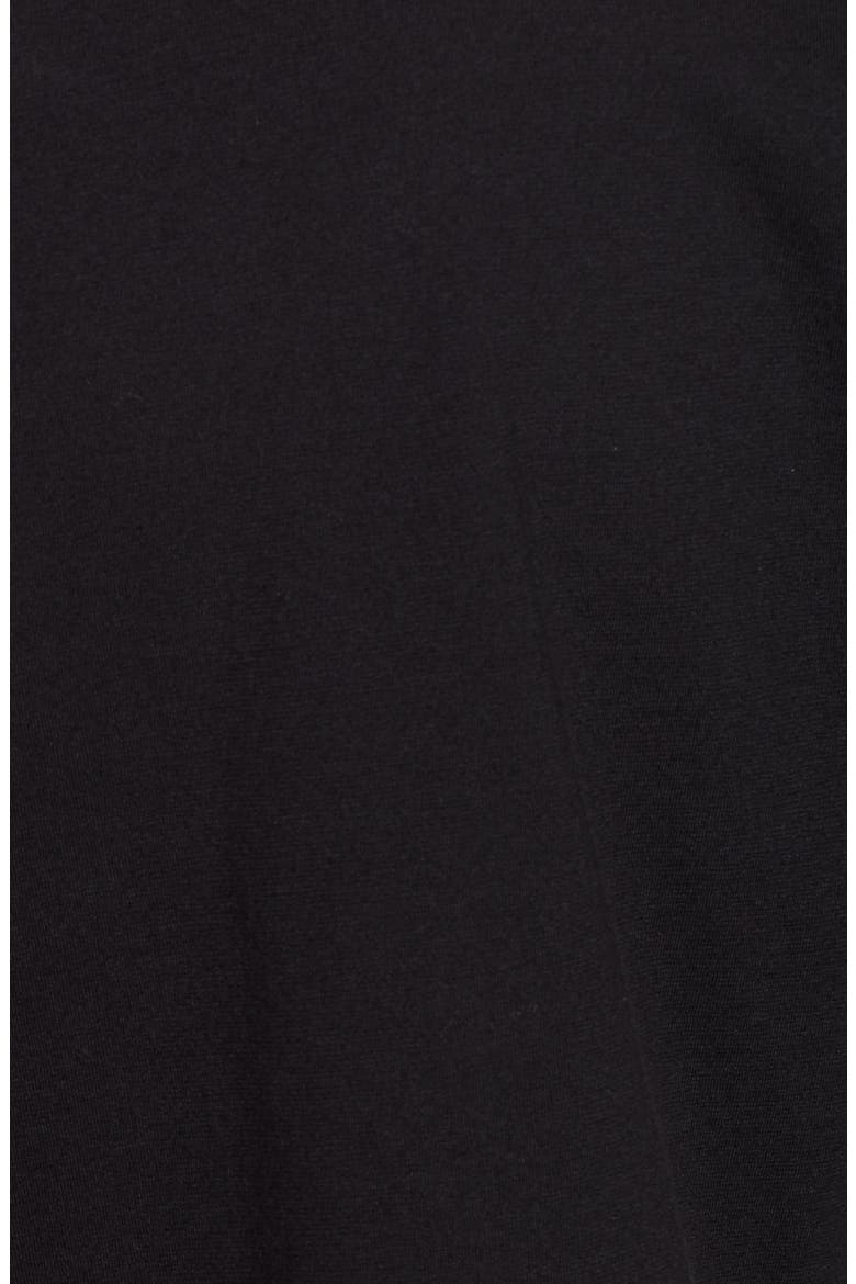 Drew Drop Shoulder Crop Tee, Alternate, color, TRUE BLACK